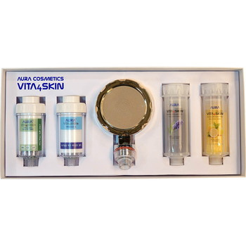 아우라 비타포스킨 (Vita4skin) 컴플릿세트 선물세트 염소,이물질제거 필터